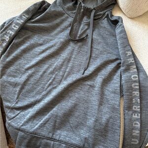 Under Armour Gray ColdGear Fleece 2XL